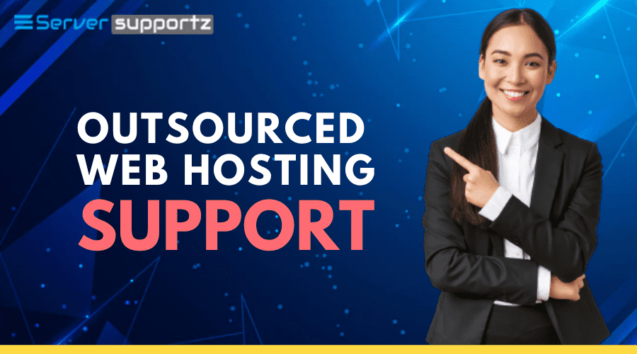 Outsourced webhosting support